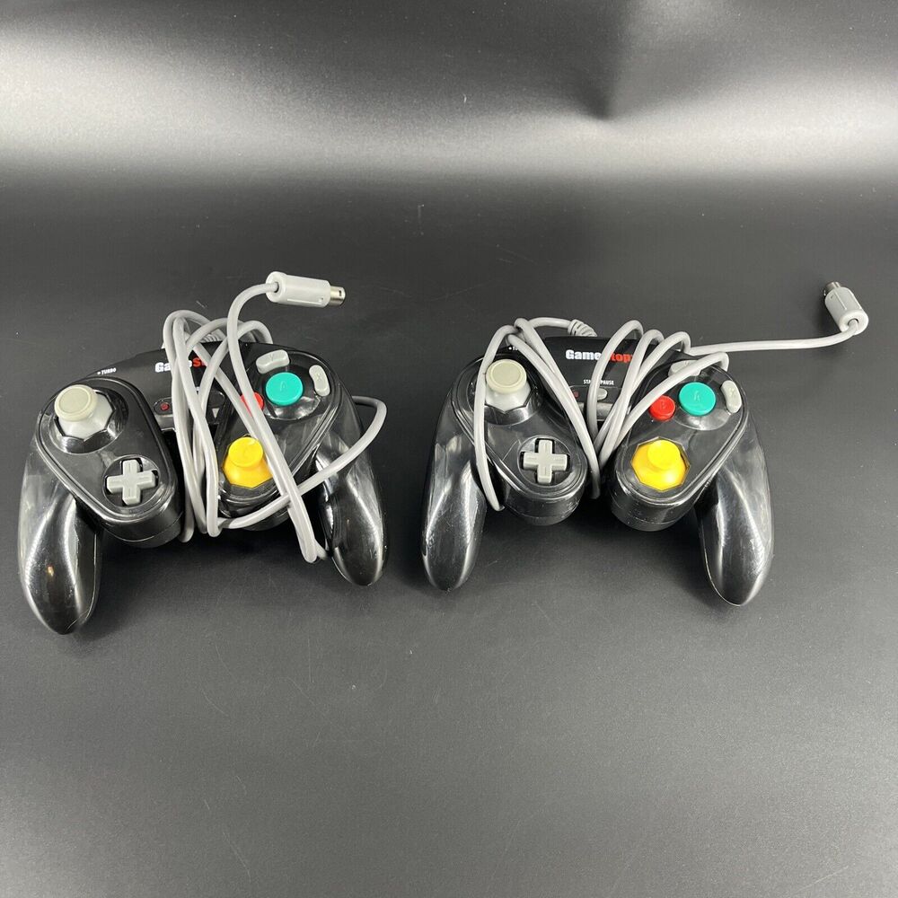 Nintendo GameCube & Wii G3 BB-111 Wired Controller Gamepad Gamestop Black Lot 2